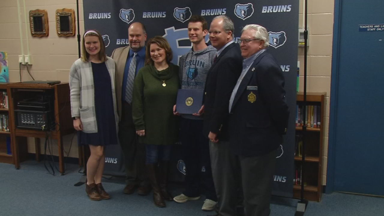 Central Hardin senior surprised with acceptance into US Naval Academy